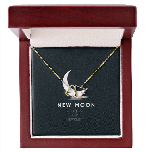 HEART  GOLD NECKLACE